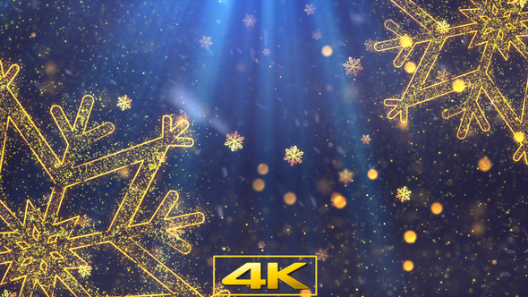 Christmas Snowflake Background 3