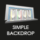 Simple Backdrop - 3DOcean Item for Sale