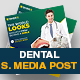 Dental Social Media Post Template - GraphicRiver Item for Sale