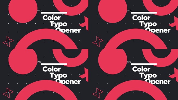Colorful Typo Opener