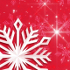 Red Snowflake Background - VideoHive Item for Sale