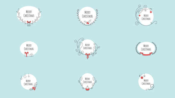 Christmas & New Year Titles //  Final Cut Pro X alt