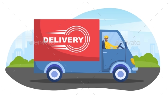 Online Delivery Service Concept