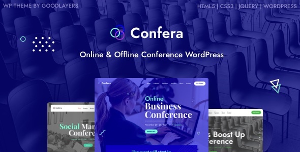 Confera - Conference & Event WordPress