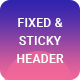 Sticky Header, Header Fixed addon for Elementor - CodeCanyon Item for Sale