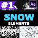 Cartoon Snowflakes | After Effects - VideoHive Item for Sale