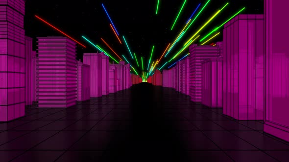 City Night Colorful 02 4k alt