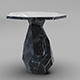 Ginger and Jagger Rock Side Table Low-poly - 3DOcean Item for Sale