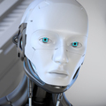 Android Robot's head close-up - PhotoDune Item for Sale