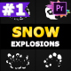 Cartoon Snow Explosions | Premiere Pro MOGRT - VideoHive Item for Sale