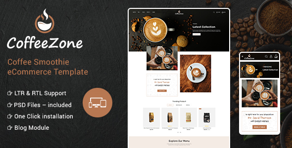 CoffeeZone - Cafe & CoffeeShop