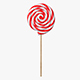 Christmas swirl lollipop - 3DOcean Item for Sale