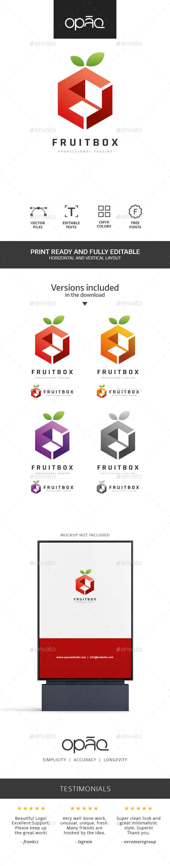 Fruit Box Solution Logo