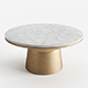 West Elm Pedestal Coffee Table - 3DOcean Item for Sale