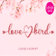 Lovebird - A Lovely Script Font - GraphicRiver Item for Sale