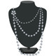 Diamond necklace on a black mannequin  - GraphicRiver Item for Sale