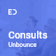 Consults - Consulting and Finance Unbounce Landing Page Template - ThemeForest Item for Sale