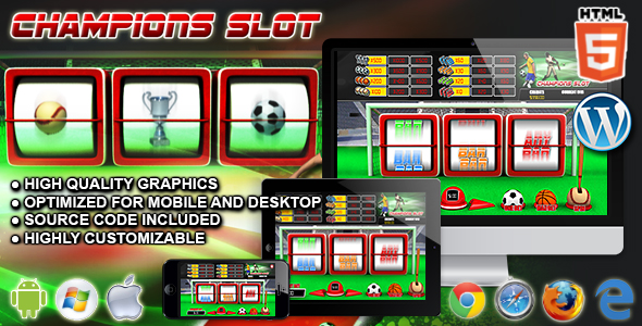 Champions Slot - HTML5 Casino Game