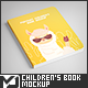 Portrait Children's Book Mock-Up - GraphicRiver Item for Sale