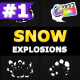 Cartoon Snow Explosions | FCPX - VideoHive Item for Sale