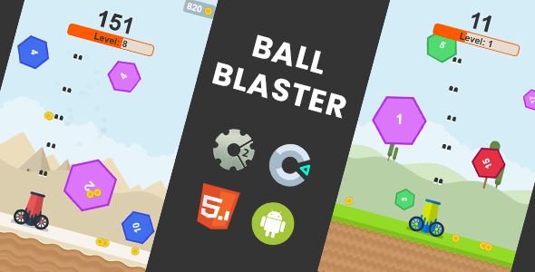 Ball Blaster - HTML5 Game | Construct 2 + Construct 3