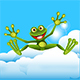Stock Illustration of a Green Frog Jumping - GraphicRiver Item for Sale