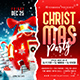 Christmas Party Flyer 4 - GraphicRiver Item for Sale