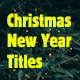 Christmas & New Year Titles - VideoHive Item for Sale