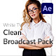 White TV - Clean Broadcast Pack - VideoHive Item for Sale