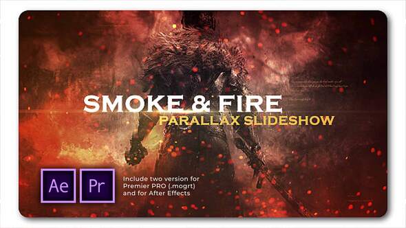 Smoke N Fire Parallax Slideshow