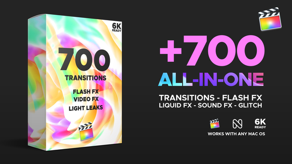 Transitions for Final Cut Pro X & Apple Motion