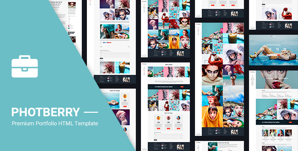 Portfolio Photberry HTML Template