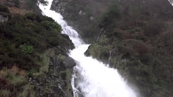 Assaranca Waterfall By Ardara in County Donegal  Ireland