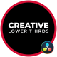 Creative Lower Thirds - VideoHive Item for Sale