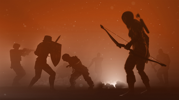 Gaming Intro. Battle.