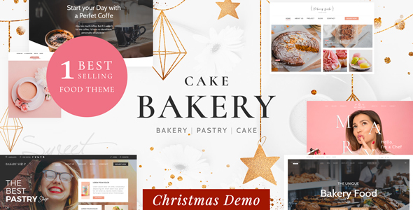 Cake Bakery – Pastry WP