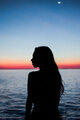 Girl in Sunset - PhotoDune Item for Sale