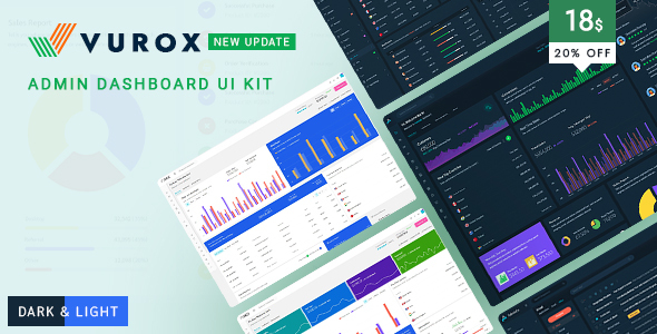 Vurox - Admin Dashboard UI KIT