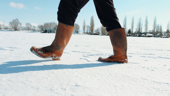 Walking on the Snow