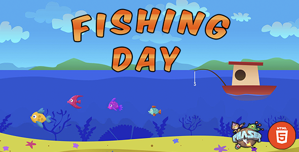 Fishing Game - HTML5 Games - Phaser Games