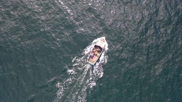 Fishing Vessel at Dawros in County Donegal - Ireland