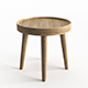 Simple Wood Side Table - 3DOcean Item for Sale