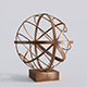 Abstract Bronze Art Sculpture 06 - 3DOcean Item for Sale