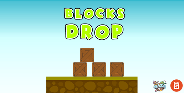 Blocks Drop - HTML5 Game - Phaser