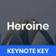 Heroine Business Keynote - GraphicRiver Item for Sale