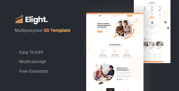 Elight – Multipurpose XD Template