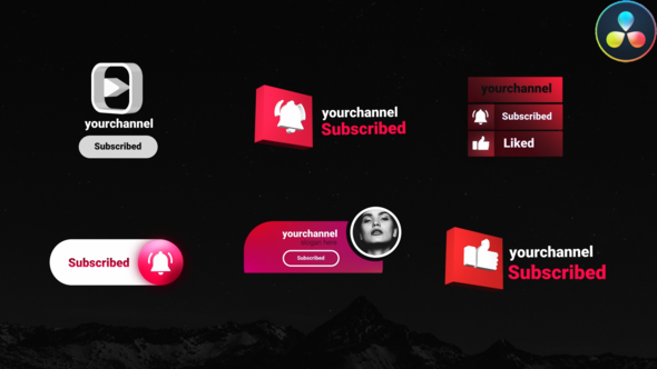 Youtube Subscribe Elements