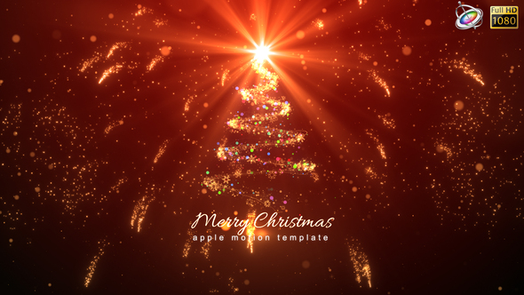 Christmas Logo - Apple Motion alt