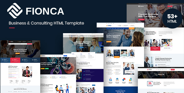 Fionca – Business & Finance HTML Template