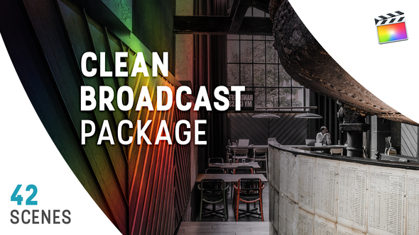 Clean Broadcast Package  | For Final Cut & Apple Motion